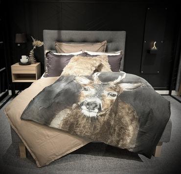 Nordic Wild Sengesett Sateng Rådyr Brun-Grå,  Anita Sletten (479-116844)