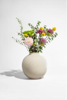 Porsgrund Vase Soft Offwhite H18, 2 (560-1225184)