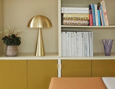 Hübsch Bordlampe Mush Gull H33cm (507-990716)