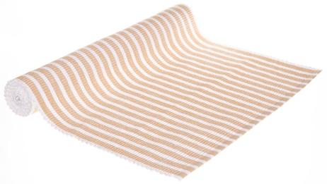 BC Løper Stripet Beige Hvit 40x140