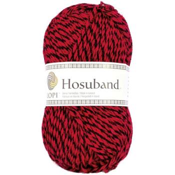 Istex Garn Hosuband Red-Black 0225, 100g 