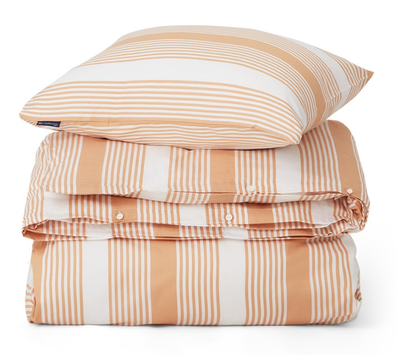 Lexington Striped Sengesett Sateng Beige