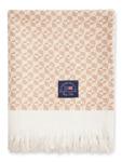 Lexington Bomullspledd Striped Beige 130x170 (588-12230245-2600)