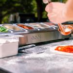 Ooni Oppbevaringsbokser med lokk, pizzatopping (599-248)