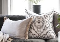 Rebell Putetrekk Trento lin-bomull 60x60cm Taupe  (479-116094)