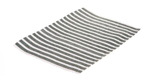 BC Brikke Stripet Flaskegrønn 33x48 (153-113107)