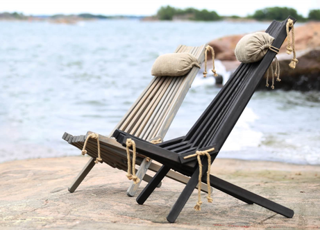 EcoFurn EcoChair Furu Sort (539-91709)