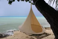 Cacoon  Hengekøye Double Natural-White Ø180 (540-CACDW1)