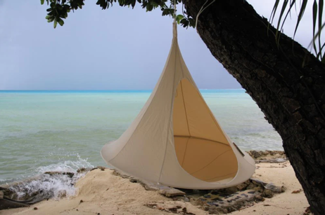 Cacoon  Hengekøye Double Natural-White Ø180 (540-CACDW1)