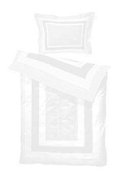 Halvor Bakke Exo Sengesett Bomullsateng Optical-White (479-116960, 116961, 116962)