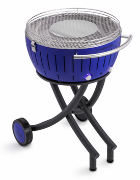 LotusGrill XXL Røykfri kullgrill Blå Ø60cm G600