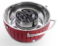 LotusGrill XXL Røykfri kullgrill Blå Ø60cm G600 (722-50011-G-TB-600)