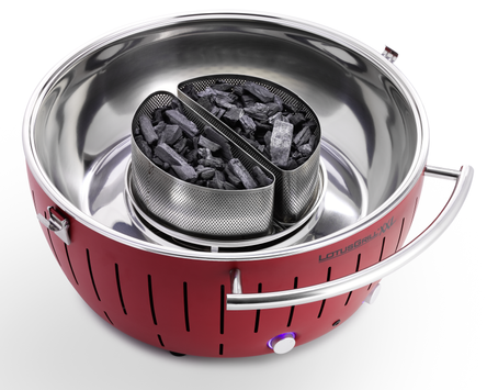 LotusGrill XXL Røykfri kullgrill Blå Ø60cm G600 (722-50011-G-TB-600)