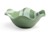 Klevering Skål Striper Grønn H9 (712-1473-02)