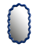 Klevering Bølget Speil Blå 40x24 (712-1653-04)