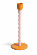 &Klevering Helix Lysestake Oransje-Rosa H24
