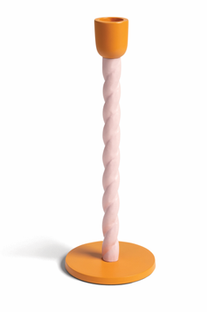 &Klevering Helix Lysestake Oransje-Rosa H24