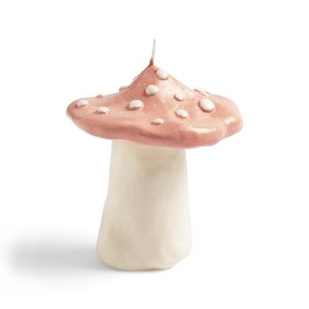&Klevering Sopp Stearinlys Rosa H13 (712-1093-01)