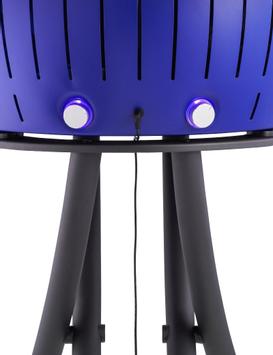 LotusGrill XXL Røykfri kullgrill Grå Ø60cm G600 (722-50011-G-AN-600)