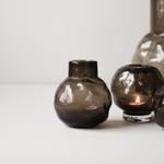 dbkd Bunch Vase Brun Ø12xH12 (402-20220803b)