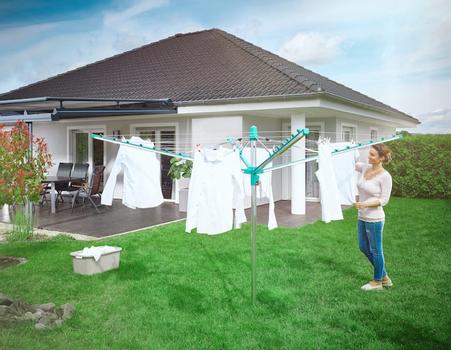 Leifheit Tørkestativ Linomatic-400 Easy Utendørs Sammenleggbart (379-13359)