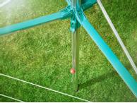 Leifheit Tørkestativ Linomatic-400 Easy Utendørs Sammenleggbart (379-13359)