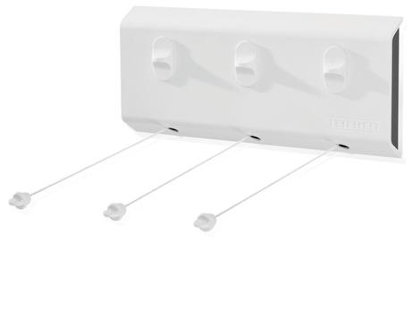 Leifheit Tørkesnor Rollfix Triple 150 Longline Vegg (379-258718)