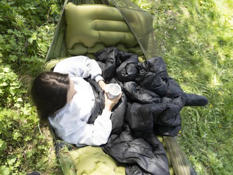 Norsk Dun Out&About Dunpledd Sort 130x170cm (479-116716)