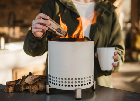 Solo Stove Mesa XL Mini-bålpanne Ø17,8 Benhvit