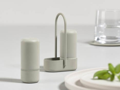 Zone Salt & Pepper-sett Singles Varmgrå (379-10544)