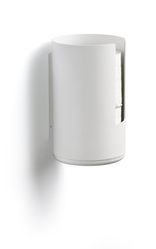 Zone Rim Toalettpapir-oppbevaring Vegghengt Hvit (379-14488)