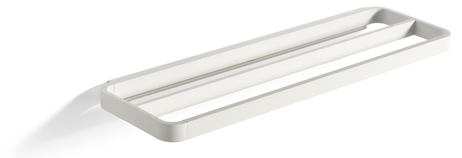 Zone Rim Håndklestang Dobbel Hvit 44