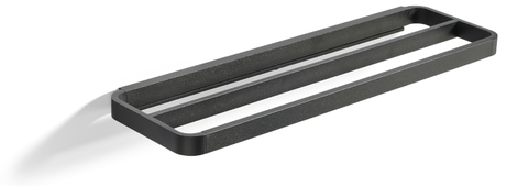 Zone Rim Håndklestang Dobbel Svart 44