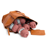 Muud Laura Shopper Skinn Whisky (569-QB-4395)