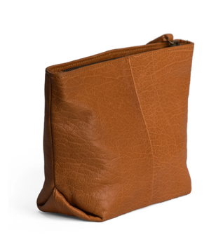 Muud Laura Make-up Bag Skinn Whisky (569-QB-4408)