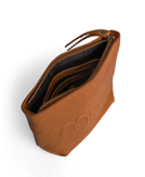 Muud Laura Make-up Bag Skinn Whisky (569-QB-4408)