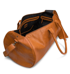 Muud Drew Weekendbag-XL Skinn Whisky (569-QB-4427R1)