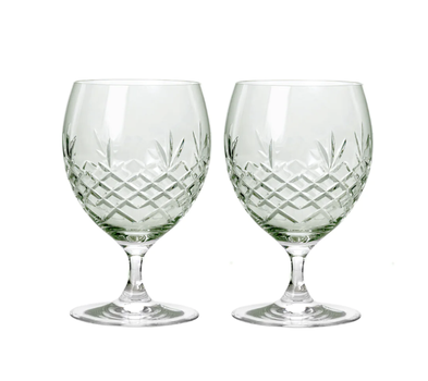 Frederik Bagger Crispy Emerald Eightball Stettglass_2stk (433-10381)