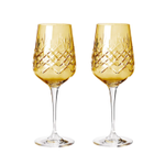 Frederik Bagger Crispy Madame Hvitvinsglass Citrine_2stk (433-10462)