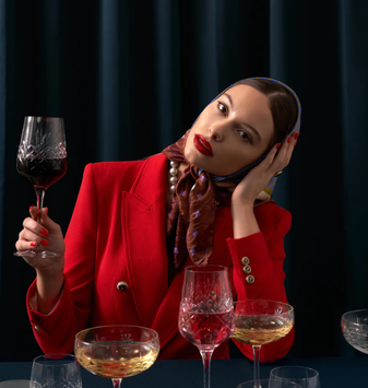 Frederik Bagger Crispy Monsieur Rødvinsglass Clear 2stk (433-10397)