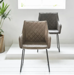 Riviera Maison Spisestol Frisco Drive Coffee (443-4111002)