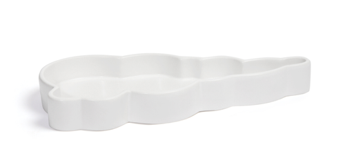 &Klevering Billow Skål Hvit 24,5x12