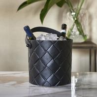 Riviera Maison Vinkjøler Brittania aluminium sort