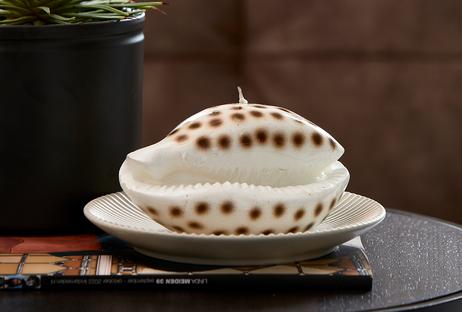 Riviera Maison Stearinlys Skjell H14