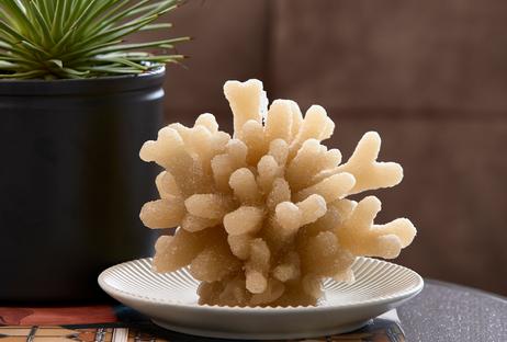 Riviera Maison Stearinlys Coral Lys Beige