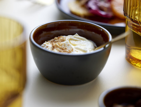 Bitz Gastro Skål Svart-Amber 10cm  (379-821350)