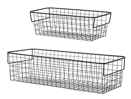 Bloomingville Seerah Kurver Sort Metall 2stk