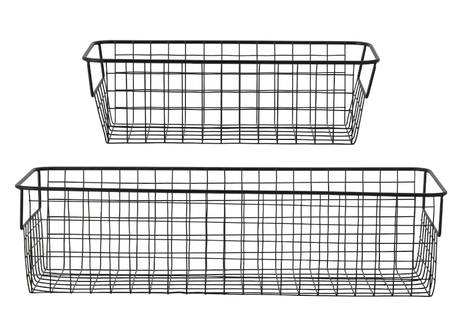 Bloomingville Seerah Kurver Sort Metall 2stk (152-82060139)