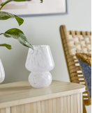 Bloomingville Halim Vase Hvit Ø13xH18, 5 (152-82060243)