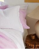 GANT Sengesett 100% Lin, Stripet lilla-hvit (589-851028602-524, 851028603-524)